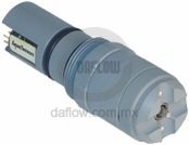 ORP22A1A2: CABEZAL ORP, MATERIAL CPVC, ELECTRODO EN ORO, PROTEGIDO :: Daflow: sensores e insumos para el tratamiento de aguas